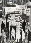 Unbunte Collage