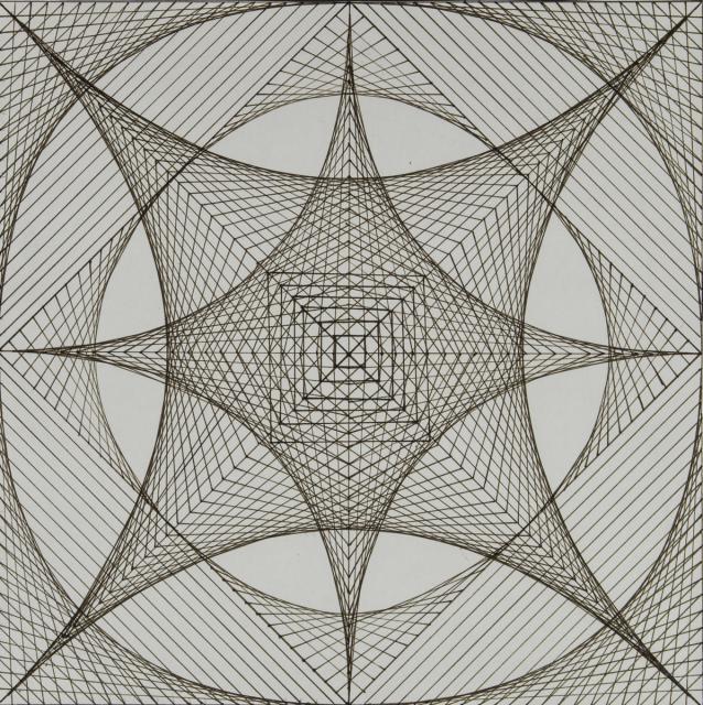 Geometrisches Ornament: "Spirograph"