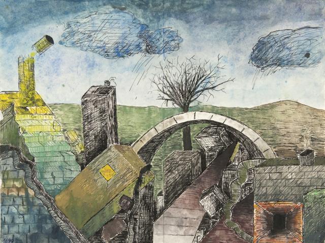 Apokalyptische Landschaft