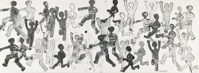 Kartonstempel: Läufer