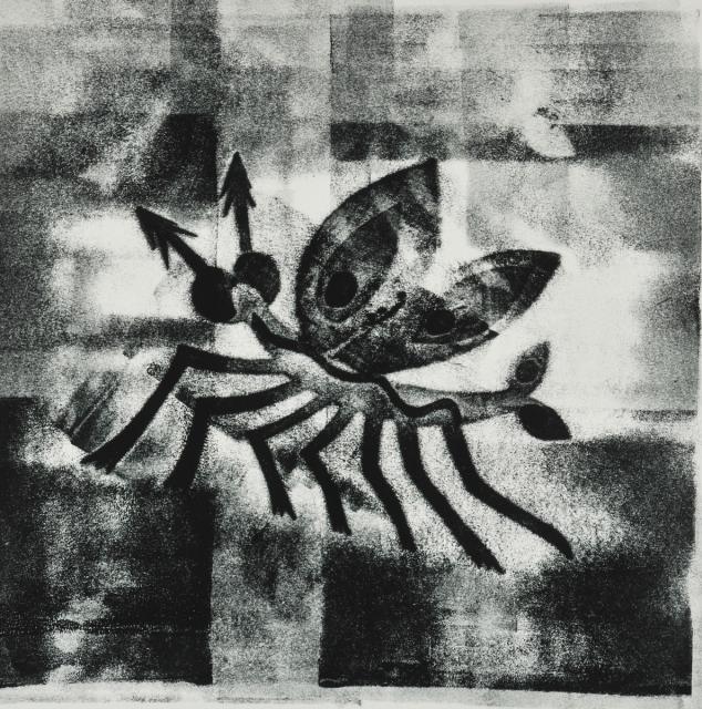 Gefährliches Insekt