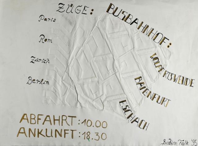 Prägedruck mit Ausdeutung