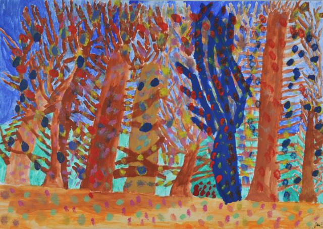 Jahreszeit Herbst: Herbstwald