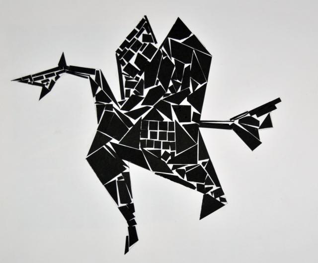 Geometrische Formen: Vogel