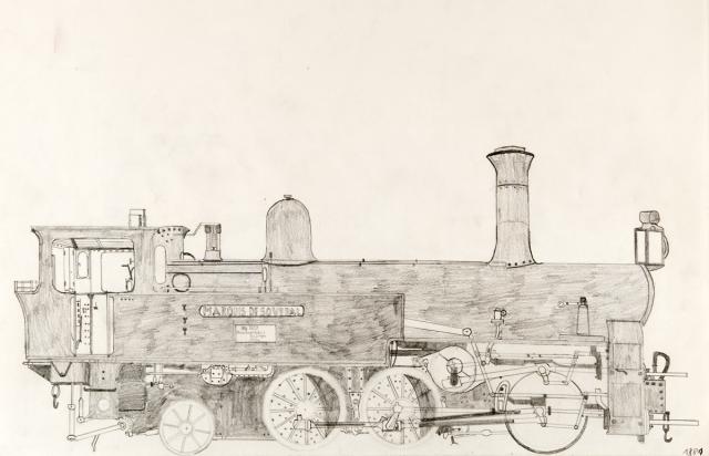Lokomotive Zeichnen