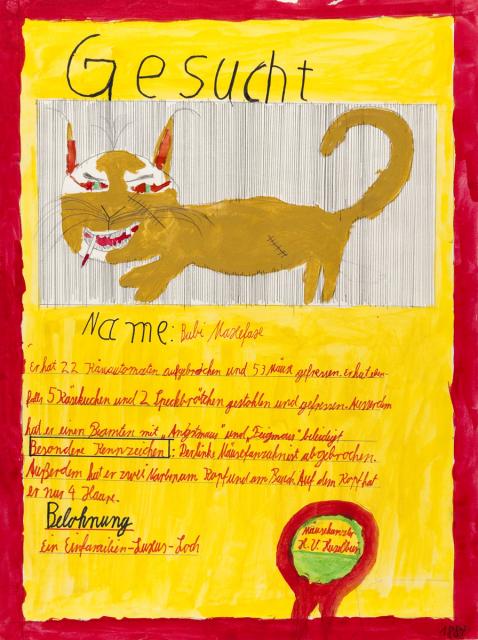 Fahndungsplakat