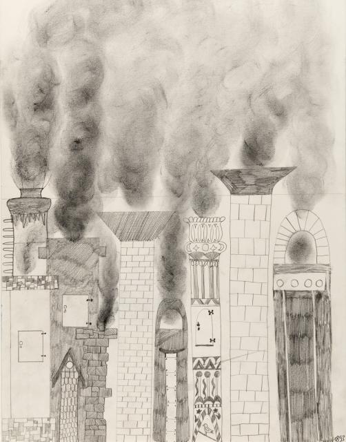 Gebäude: Fabrikschornsteine