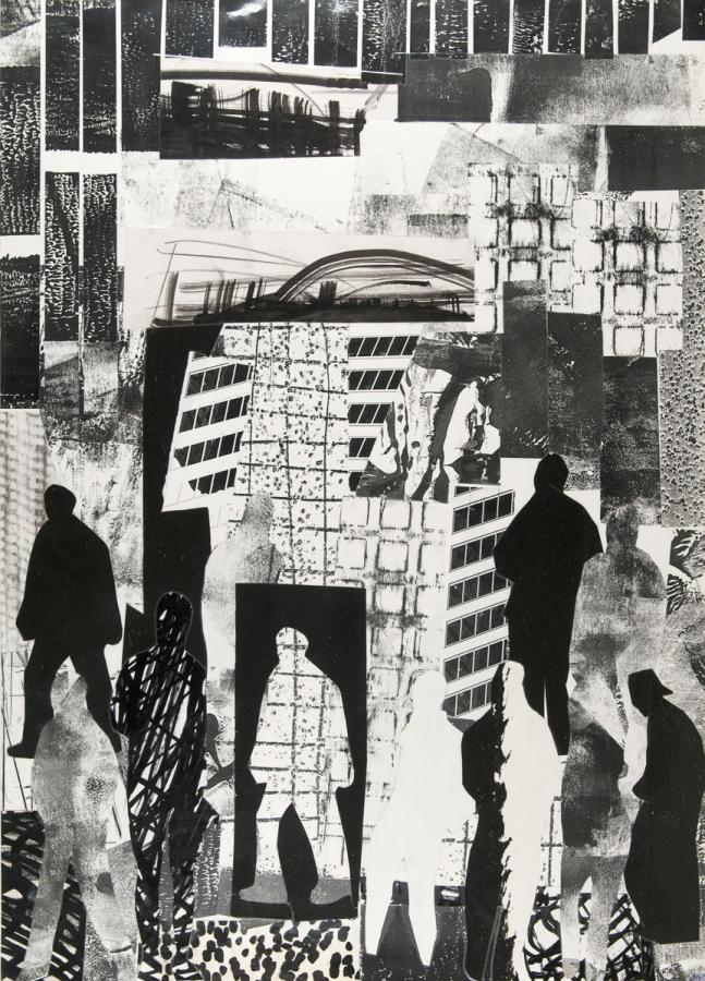 Menschen in der Großstadt