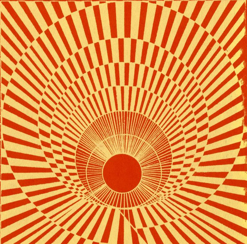 1991 Siebdruck Op Art