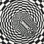 1991 Siebdruck Op Art