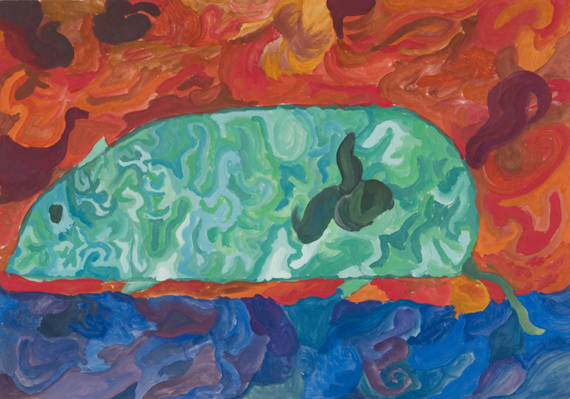 Farb-Verfremdung eines Tieres