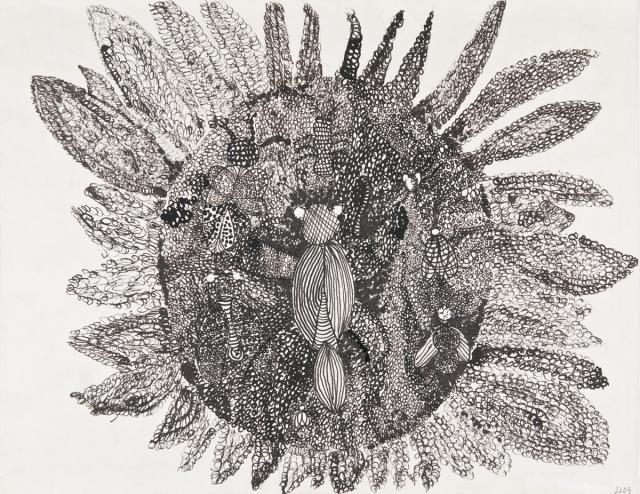 Insekten auf einer Blüte