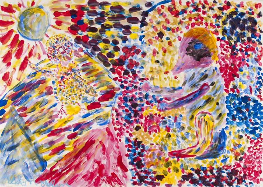 Herr Punkt und Herr Strich begegnen sich