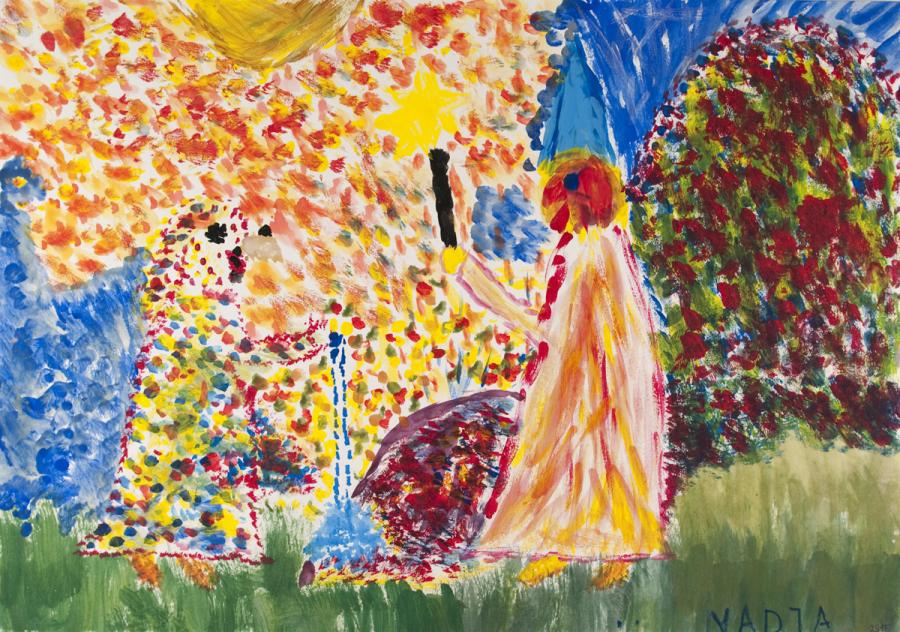 Herr Punkt und Herr Strich begegnen sich