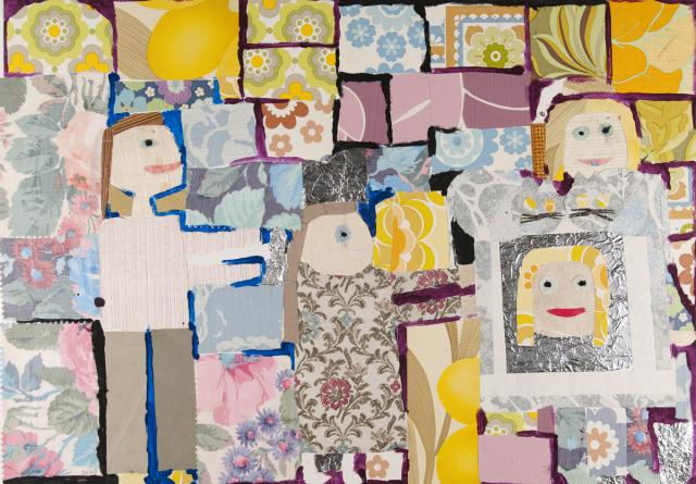 Drei Frauen im Spiegel