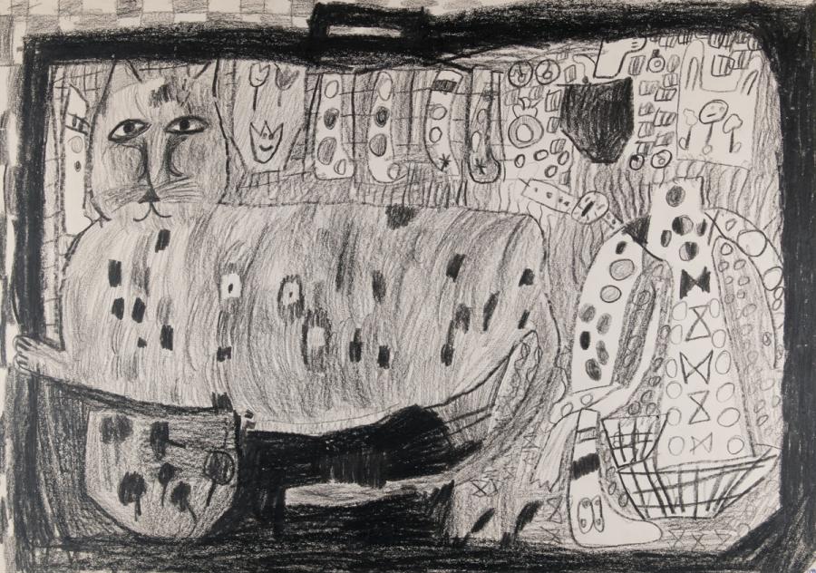 Tier: Die Katze im Koffer