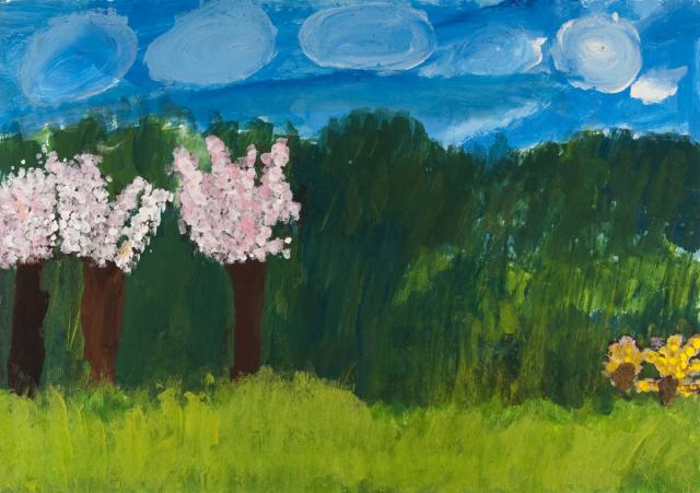 Frühlingslandschaft