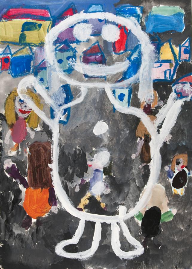 Geschichte: Ich denke mir, dass ich durchsichtig bin