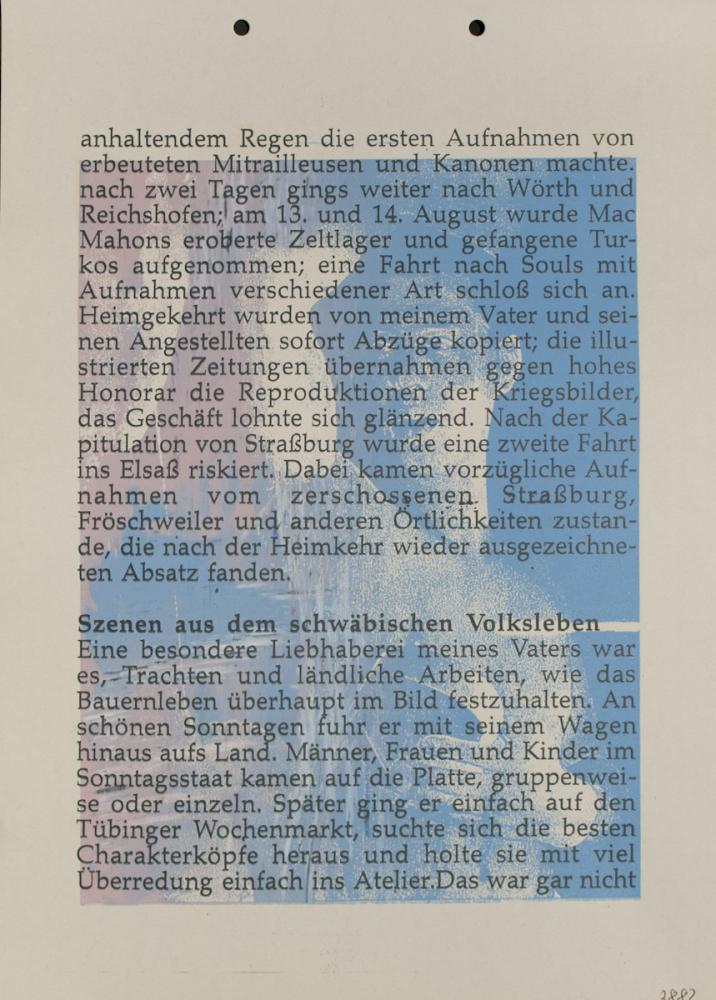 Tübinger Ansichten in Photographie und Siebdruck von 1864 bis 1994