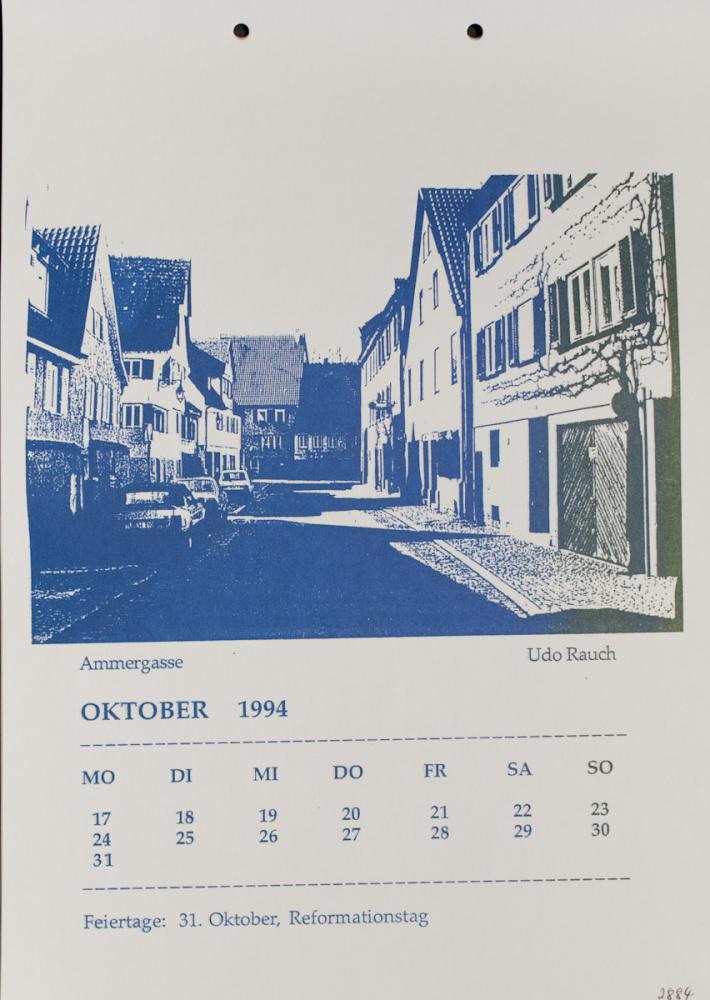 Tübinger Ansichten in Photographie und Siebdruck von 1864 bis 1994