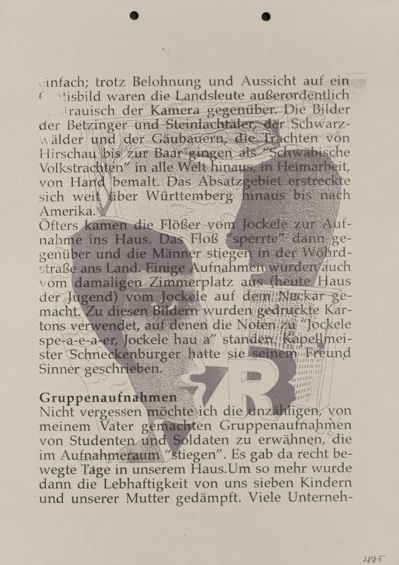 Tübinger Ansichten in Photographie und Siebdruck von 1864 bis 1994