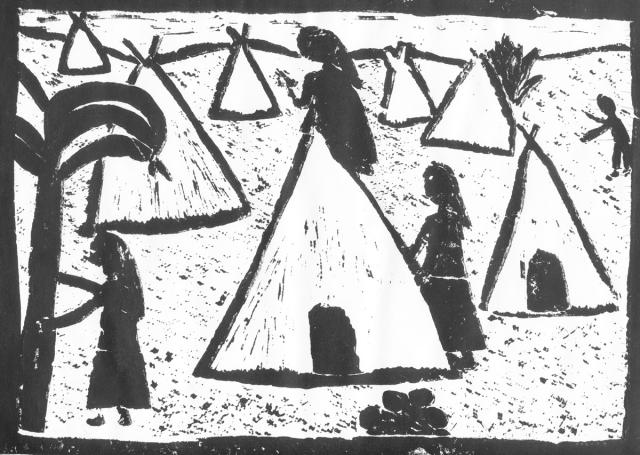 Das Leben der Indianer in Amerika