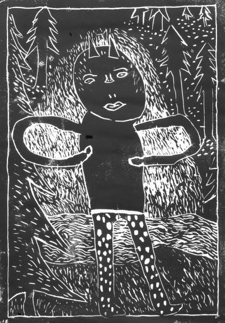 Eine erfundene Figur lernt die Welt kennen