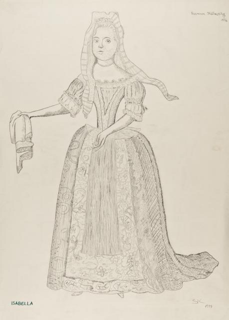 Person: Figuren aus der Commedia Dell' Arte