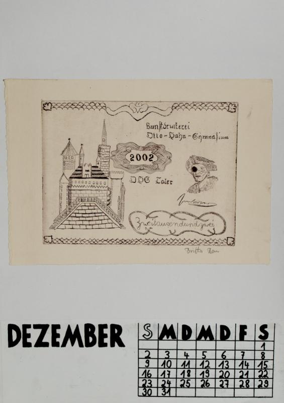 Blatt 12: Dezember