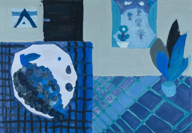 Stillleben - Farbabstufungen einer Grundfarbe