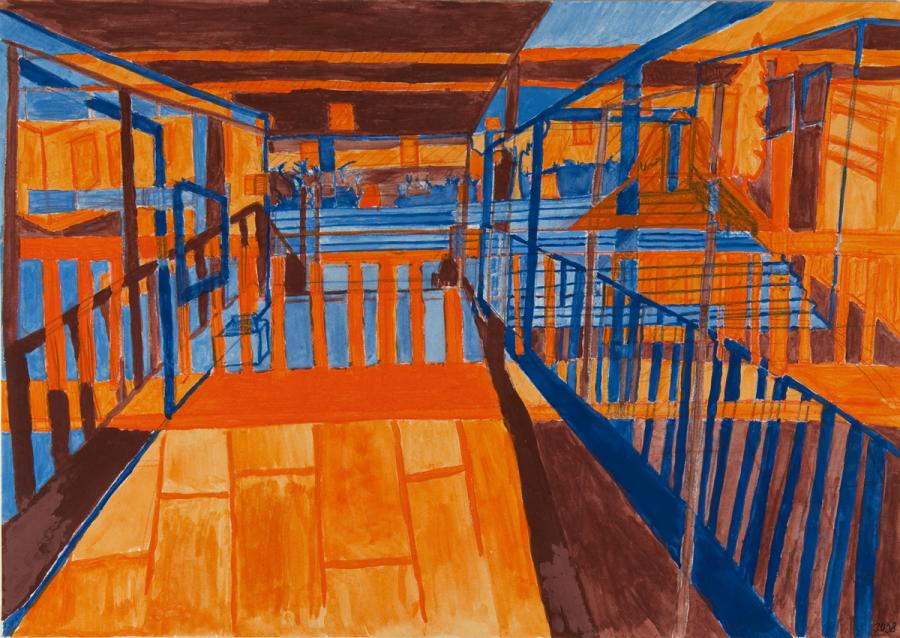 Zentralperpektive: Innenräume