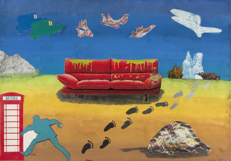 Surrealistische Landschaft