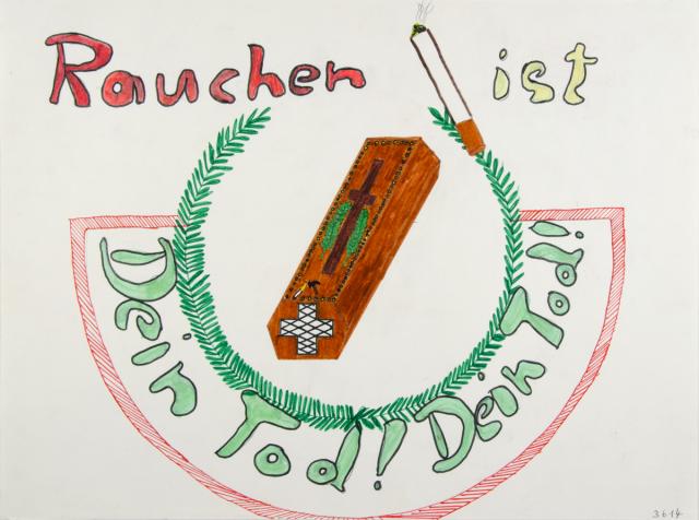 Besonderheiten Zum Stobern Plakat Schriftplakat Und Bildsymbole Anti Raucher Plakat Schulkunst Archiv Baden Wurttemberg