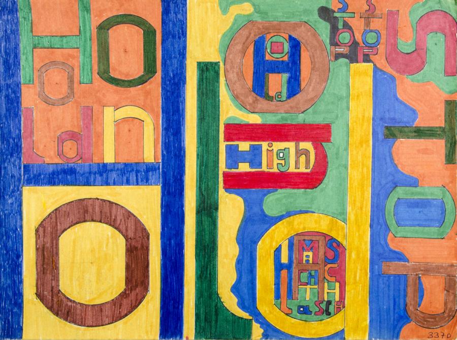 Plakative Schriftgestaltung