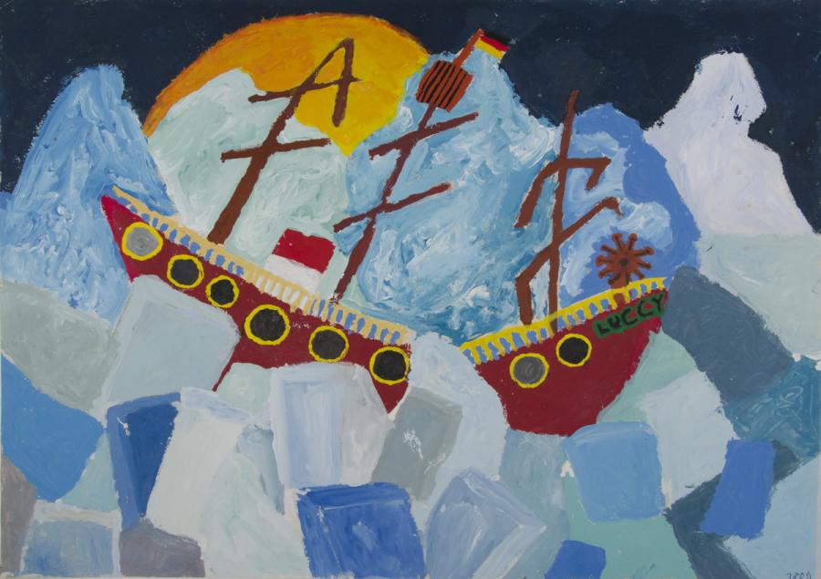 Schiffskatastrophe im Eismeer