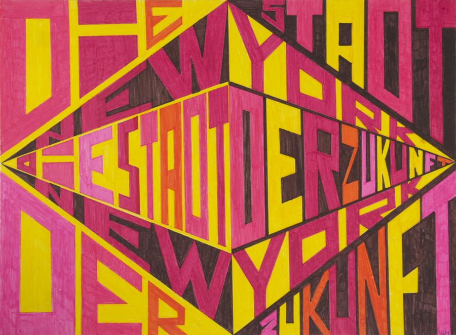 Plakative Schriftgestaltung