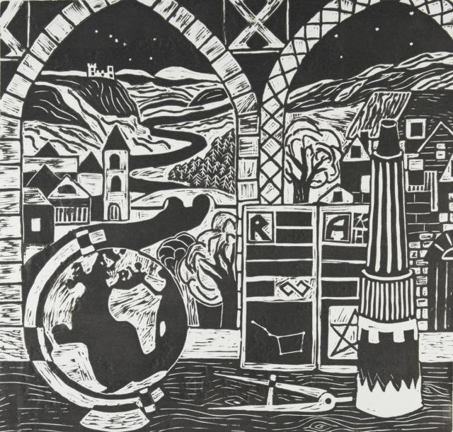 Blick aus dem Fenster