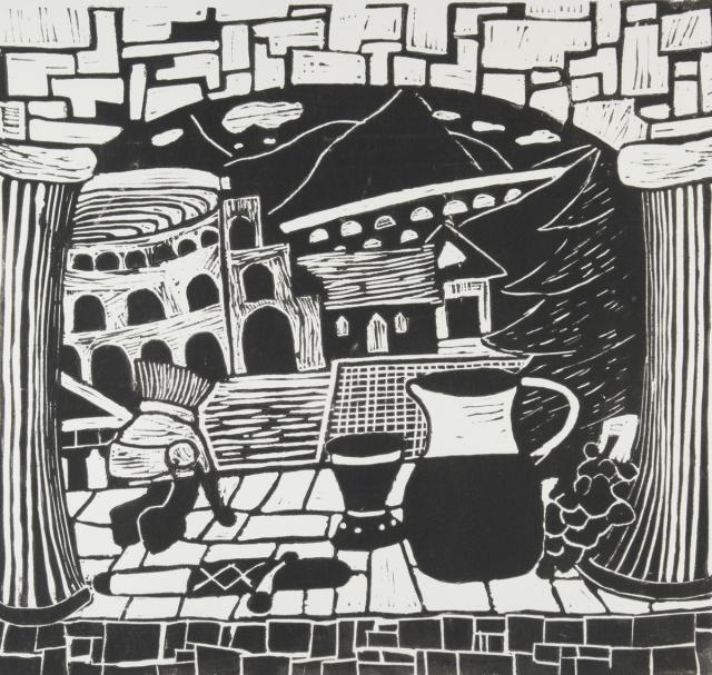 Blick aus dem Fenster