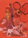 Chagall: Zeichnen nach einer Vorlage