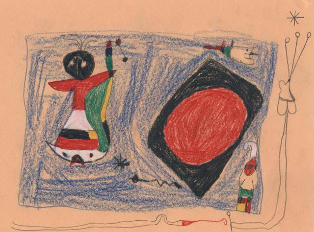 Miró: Zeichnen nach einer Vorlage