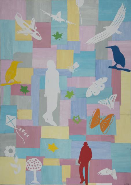 Tapete für ein Jugendzimmer