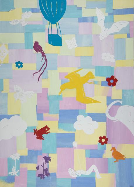 Tapete für ein Jugendzimmer