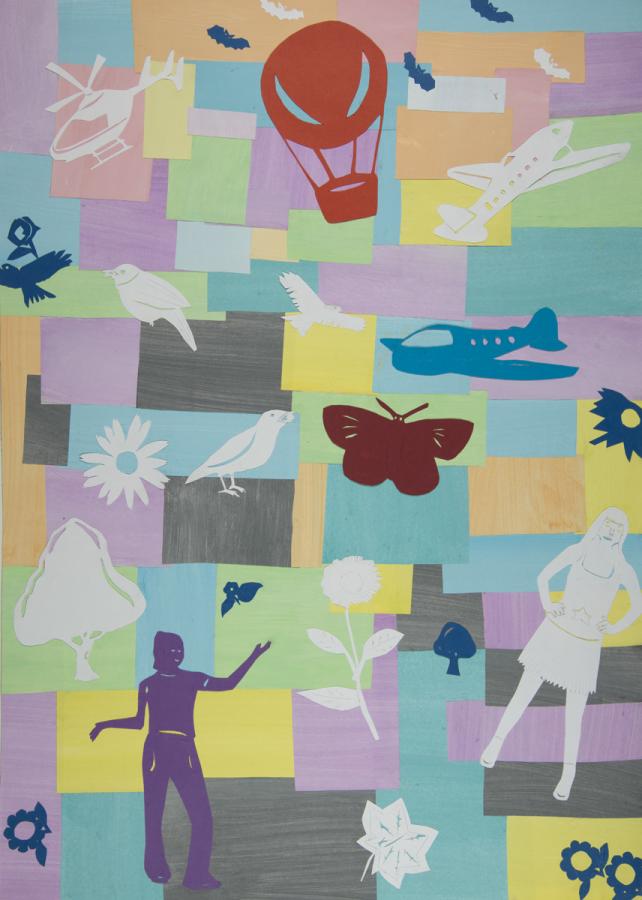 Tapete für ein Jugendzimmer