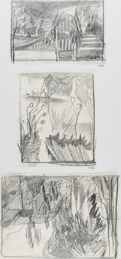 Landschaft: Landschaftsskizzen