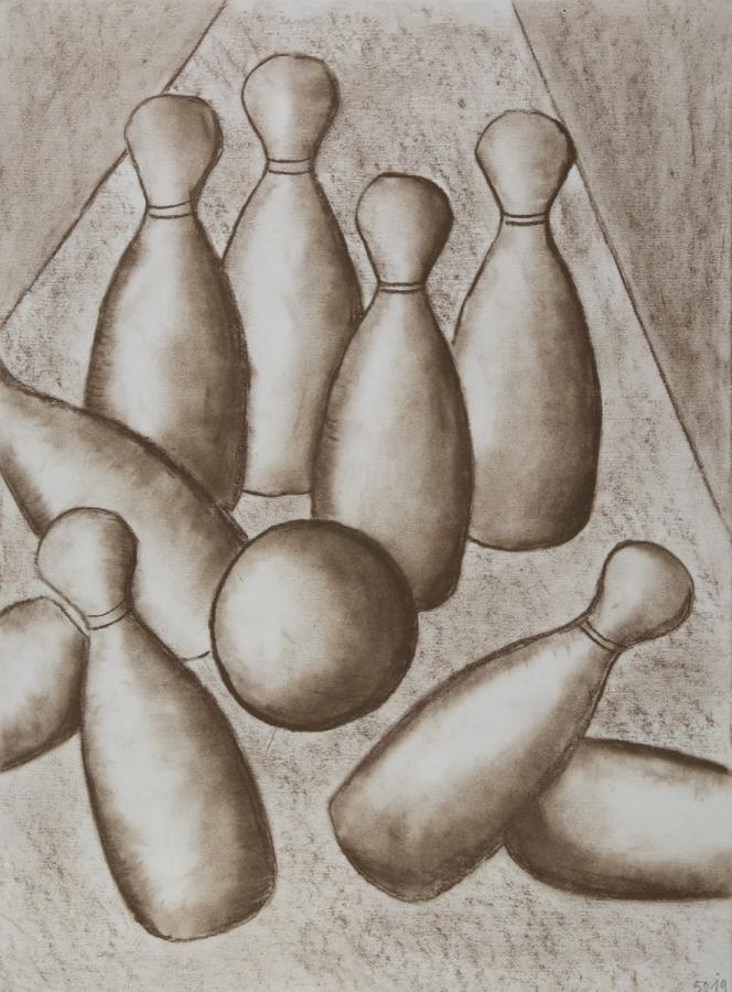 Stillleben: Kugel und Kegel