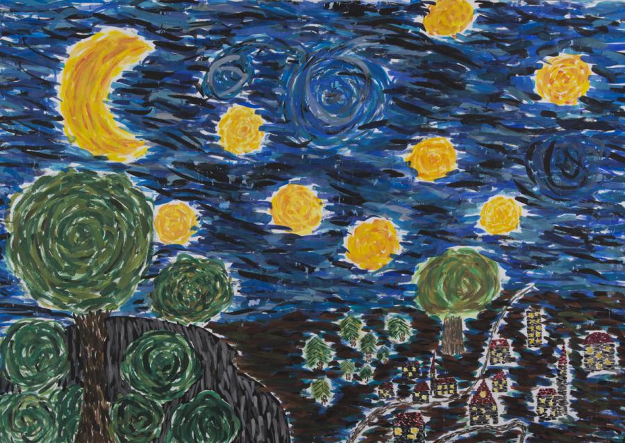 Vincent van Gogh: Sternennacht