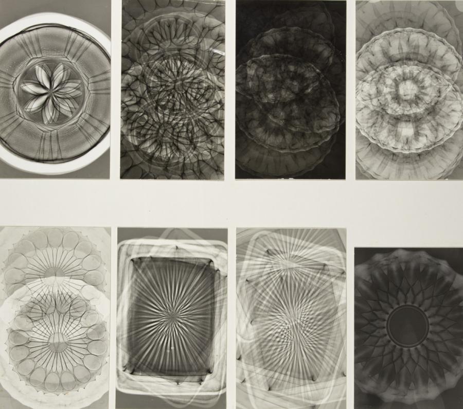 Fotogramm: Materialqualität durchsichtig - undurchsichtig