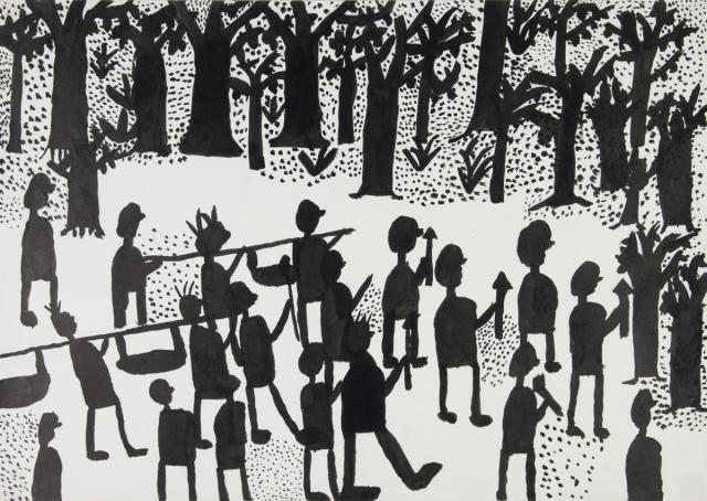 Heimkehr von der Jagd