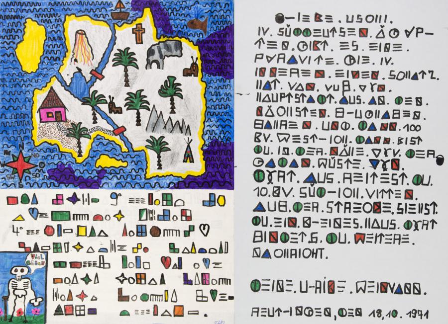 Geheimschrift: Schatzinsel