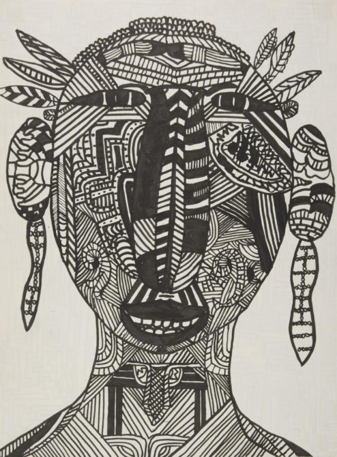 Exotischer Ureinwohner